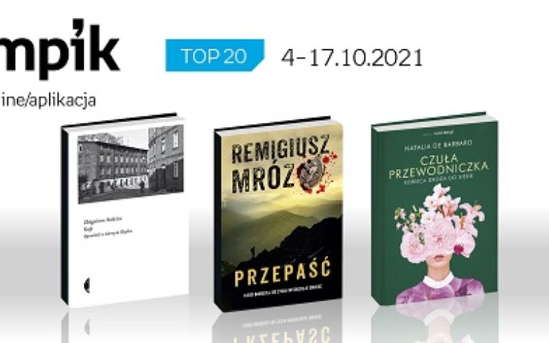 Książkowa lista TOP 20 na Empik.com za okres 4 – 17 października