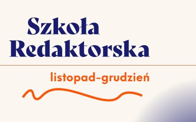 Do 31 października trwa nabór do Szkoły Redaktorskiej Krakowa Miasta Literatury UNESCO