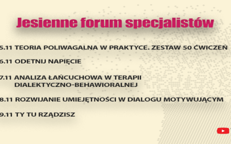 Wydawnictwo Uniwersytetu Jagiellońskiego zaprasza na Jesienne Forum Specjalistów