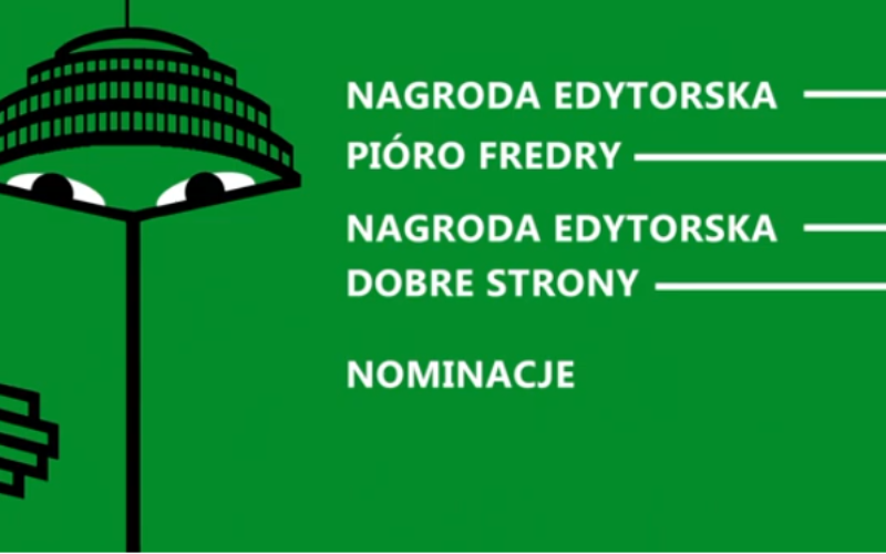 Znamy nominacje do nagród edytorskich Pióro Fredry 2021 i Dobre Strony 2021!