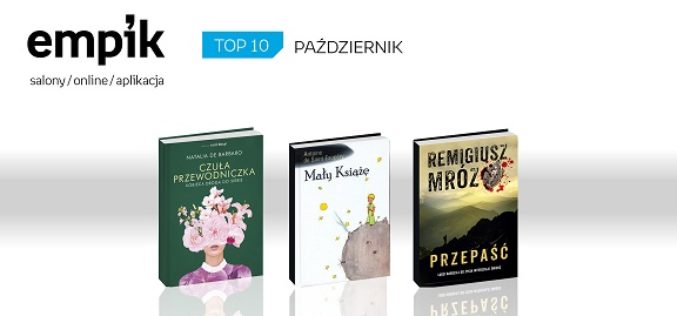 Październikowe bestsellery książkowe w Empiku