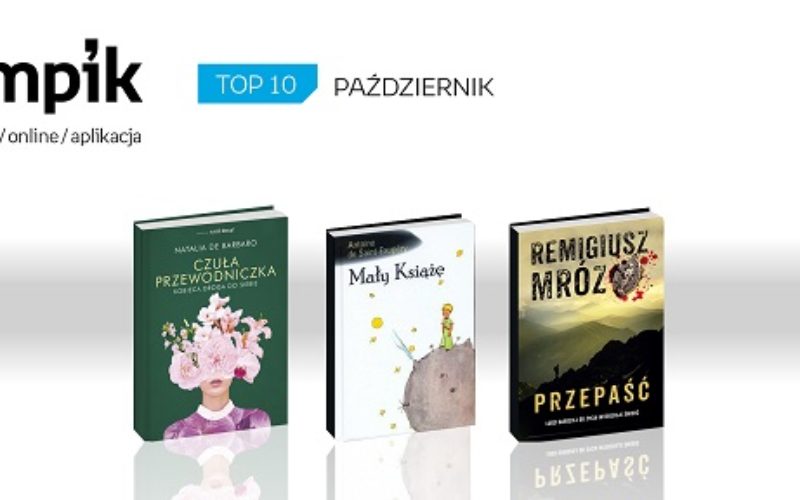 Październikowe bestsellery książkowe w Empiku