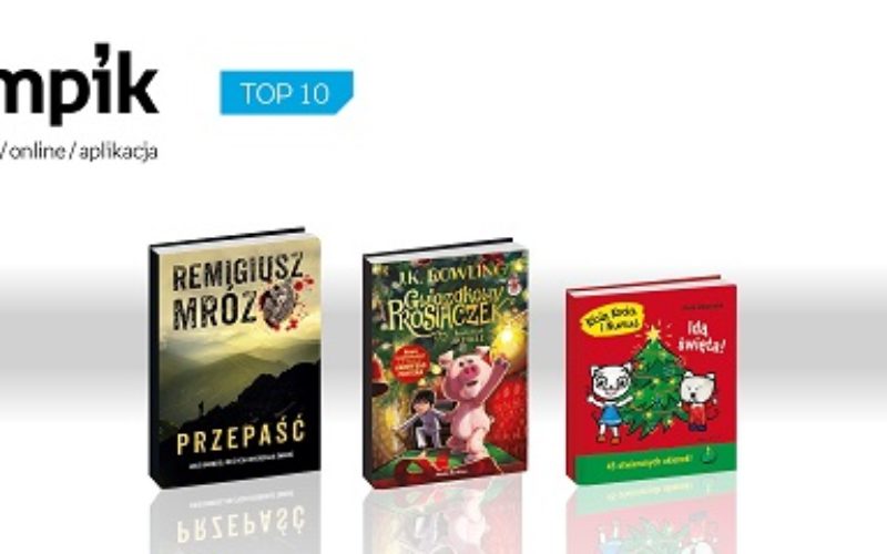 Książkowa lista TOP 20 na Empik.com za okres 1-14 listopada