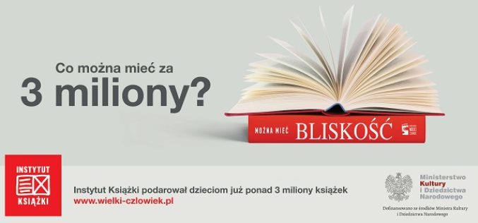 Kampania “Mała książka – wielki człowiek” – Ponad 3 miliony Wyprawek Czytelniczych dla najmłodszych