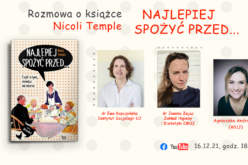 Rozmowa o książce „Najlepiej spożyć przed… Czyli o tym co masz na talerzu”