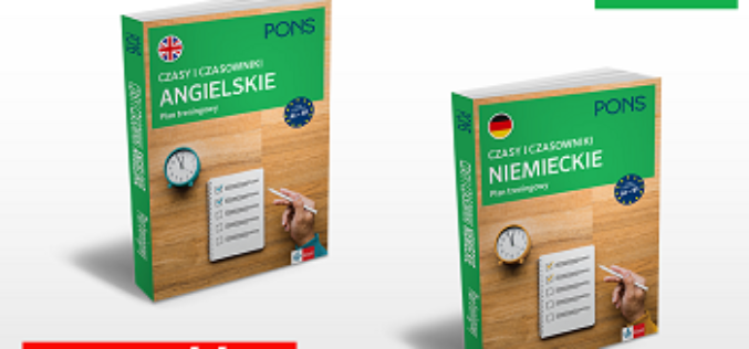 Nowość od PONS: Czasy i czasowniki. Plan treningowy na poziomie A1-B1