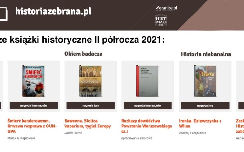 Znamy najlepsze książki historyczne II półrocza 2021!