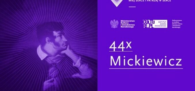 Ogłoszenie wyników programu „44 x Mickiewicz”