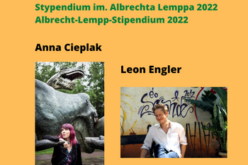 Anna Cieplak i Leon Engler laureatami Stypendium im. Albrechta Lemppa za rok 2022