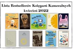 Lista Bestsellerów Księgarń Kameralnych – kwiecień 2022