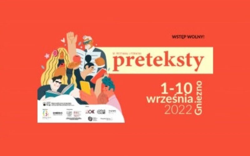 Rusza Festiwal Literacki Preteksty w Gnieźnie