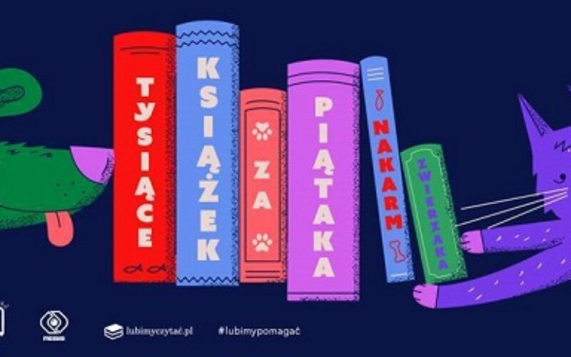 Rusza akcja Tysiące Książek za Piątaka | Nakarm Zwierzaka