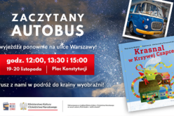 Zaczytany autobus ponownie wyjedzie na ulice Warszawy