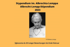 Stypendium im. Albrechta Lemppa 2023