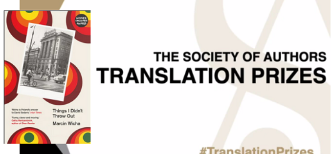 TA First Translation Prize 2023 dla przekładu książki Marcina Wiechy