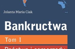 Bankructwa. Tom 1. Państwa i samorządy – nowość wydawnictwa Difin