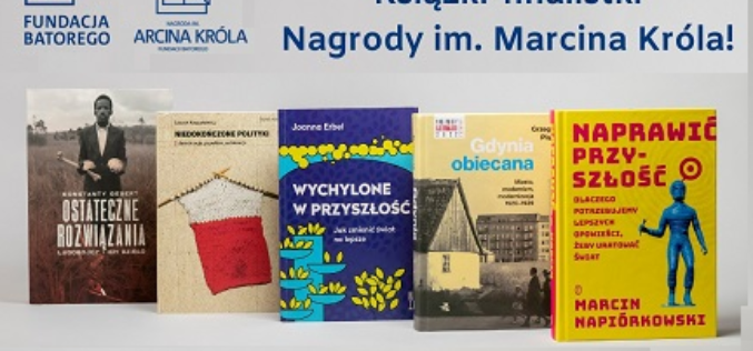 Książki-finalistki Nagrody im. Marcina Króla za rok 2022