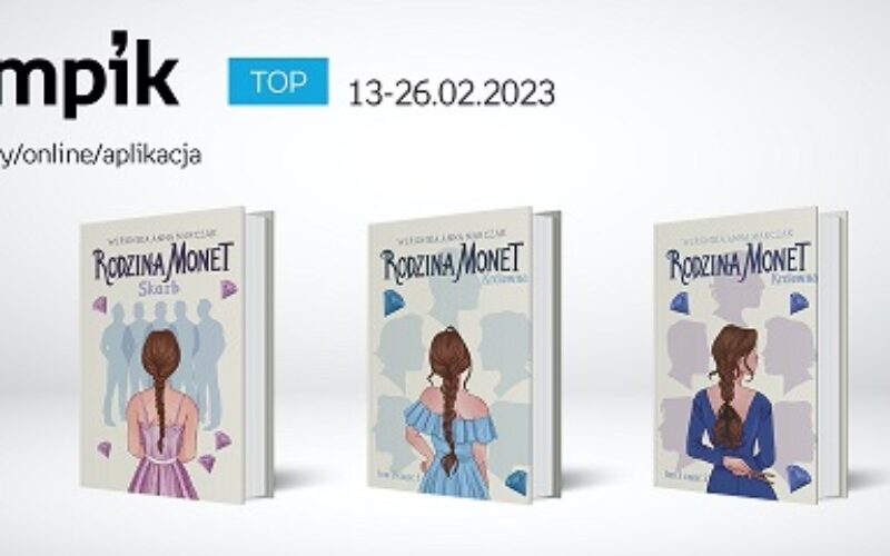 Książkowe listy bestsellerów w Empiku za okres od 13 do 26 lutego 2023 r.