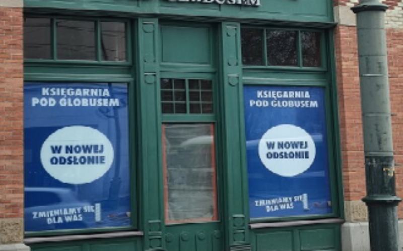 Remont Księgarni Pod Globusem