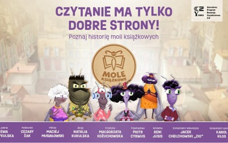 Czytanie ma tylko dobre strony. Poznaj historię moli książkowych