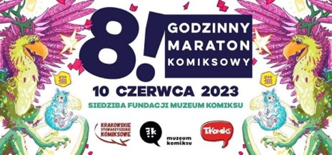 Kraków zaprasza na 8-godzinny Maraton Komiksowy!