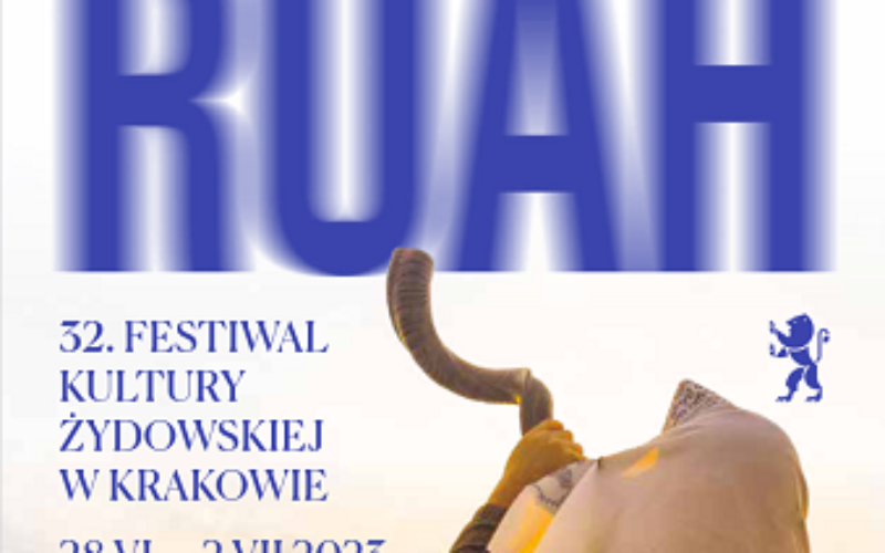 RUAH – startuje Festiwal Kultury Żydowskiej w Krakowie