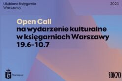 Open call na wydarzenia kulturalne w księgarniach WARSZAWY