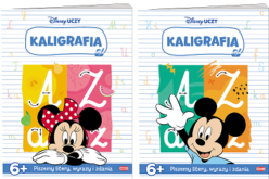 Disney Uczy. Kaligrafia – książki do nauki pisania