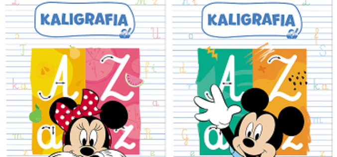 Disney Uczy. Kaligrafia – książki do nauki pisania