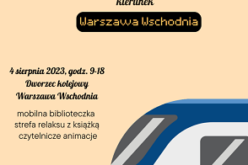 „Pociąg do czytania” – wakacyjna Strefa NPRCz 2.0 na dworcach kolejowych