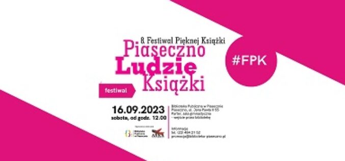 Festiwal Pięknej Książki w Piasecznie już jutro!