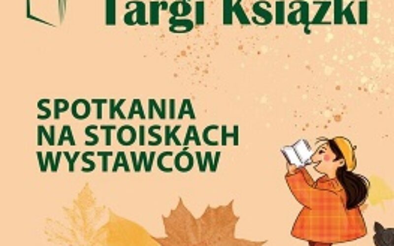 Harmonogram spotkań autorskich na Jesiennych Targach Książki