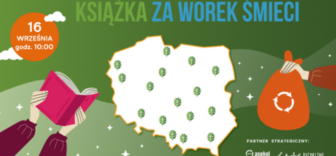 „Książki za worek śmieci” – 21. edycja akcji przed nami