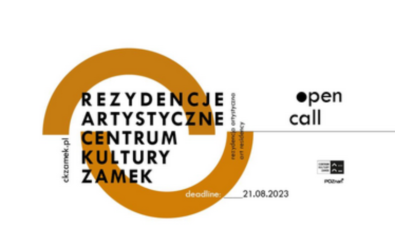 Rezydencje artystyczne w Centrum Kultury ZAMEK w Poznaniu!