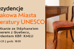 Rezydencja literacka w Pałacu Potockich – zaproszenie na spotkanie ze Stéphane Picher