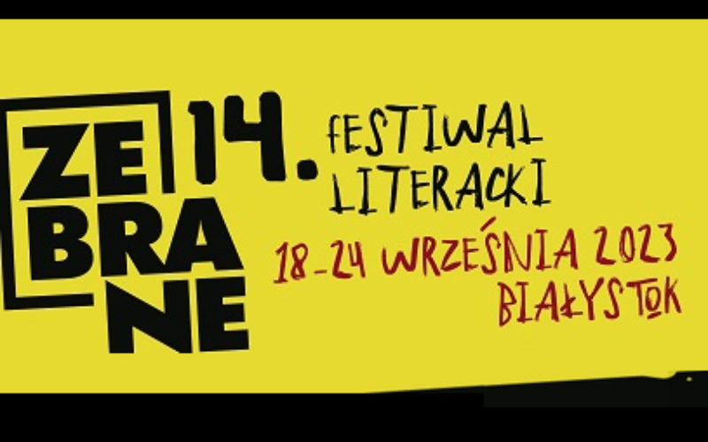 Rozpoczął się 14. literacki festiwal „Zebrane”