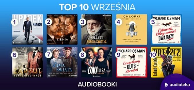 Wrześniowe TOP 10 Audioteki