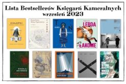 Lista bestsellerów Księgarń Kameralnych wrzesień 2023