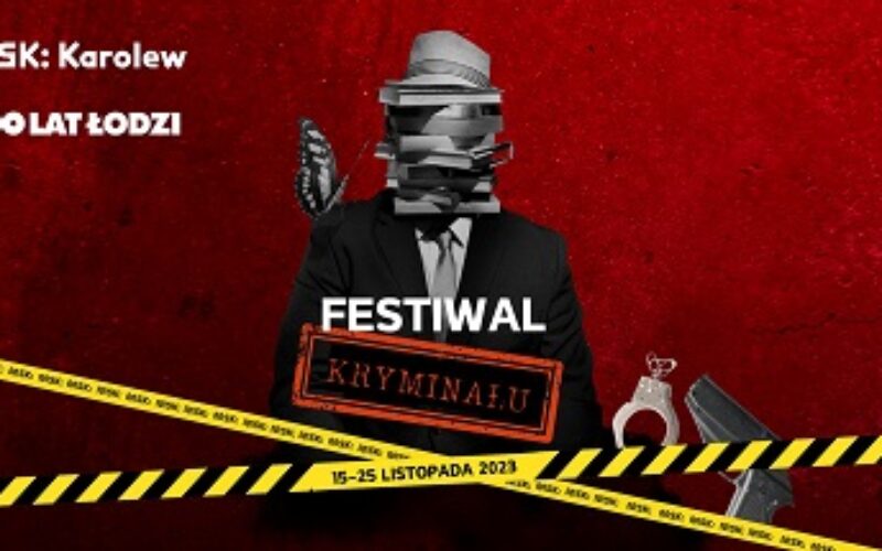 Rusza Festiwal Kryminału w Łodzi