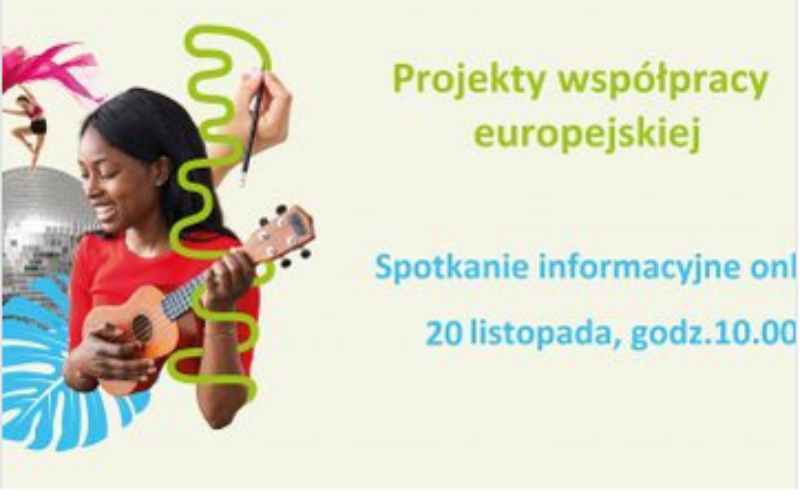 Projekty współpracy europejskiej – zaproszenie na spotkanie informacyjne