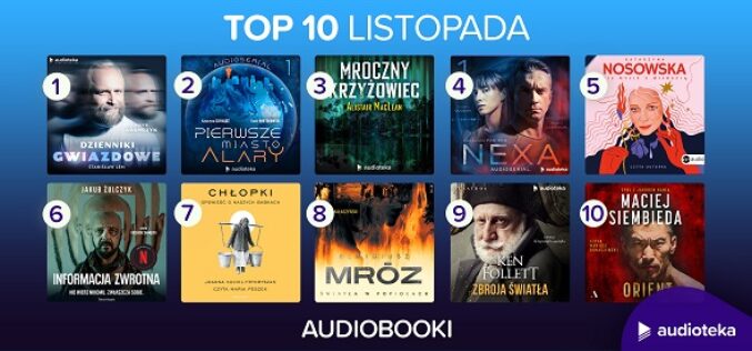 Listopadowe TOP 10 Audioteki