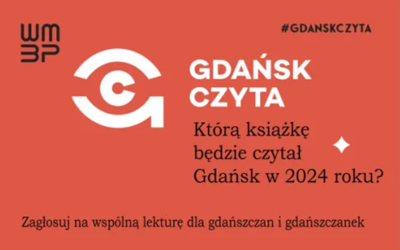 Gdańsk Czyta 2024. Głosuj na swojego faworyta!