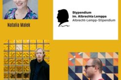 Christian Dittloff, Natalia Malek i Daniel Odija laureat/kami Stypendium im. Albrechta Lemppa