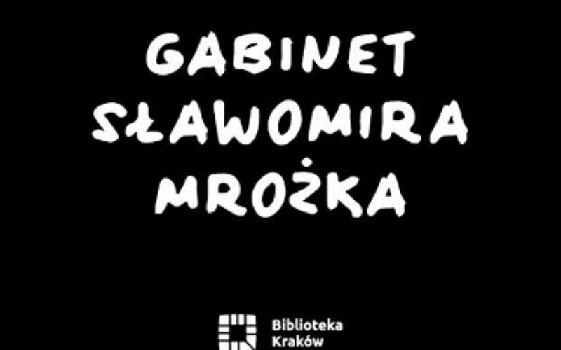 W Krakowie otwarto Gabinet Mrożka