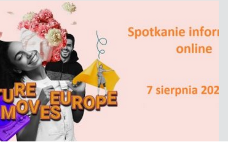 Culture Moves Europe mobilność indywidualna – spotkanie informacyjne, 7 sierpnia, online