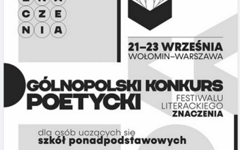 Festiwal Literacki ZNACZENIA 2024