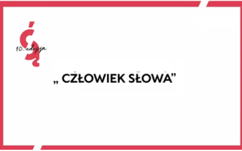 Prof. Edward Balcerzan laureatem nagrody “Człowiek Słowa”