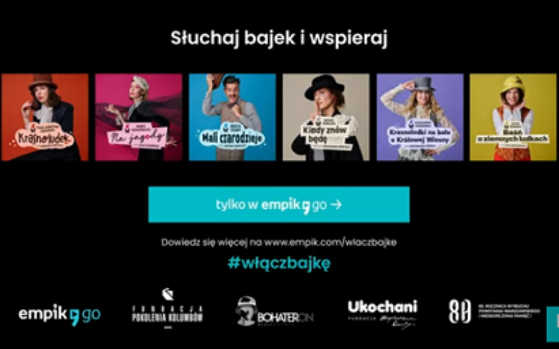 Empik Go: Projekt Włącz Bajkę – Krasnoludki Łączą Pokolenia!