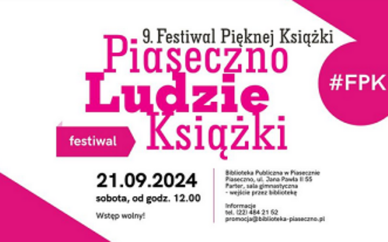 Festiwal Pięknej Książki już po raz dziewiąty!