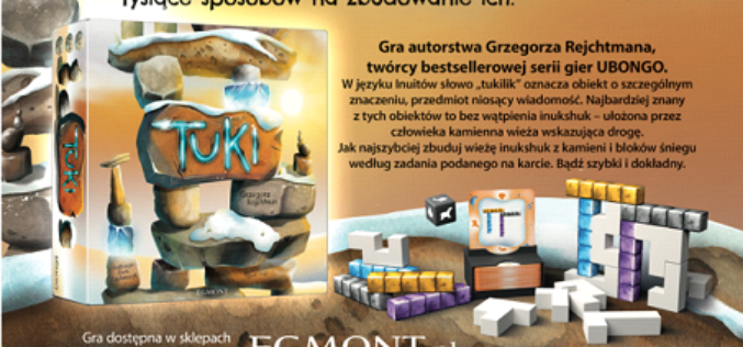 „TUKI” – nowa gra od twórcy bestsellerowego „Ubongo”!